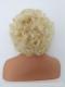 Human Hair Full Lace Wig Curly Ash Brown