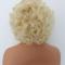 Human Hair Full Lace Wig Curly Ash Brown