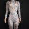 Silver Glorious Bodysuit