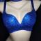 Blue Rhinestone Bikini