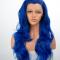 Human Hair Full Lace Wig Curly Ash Brown