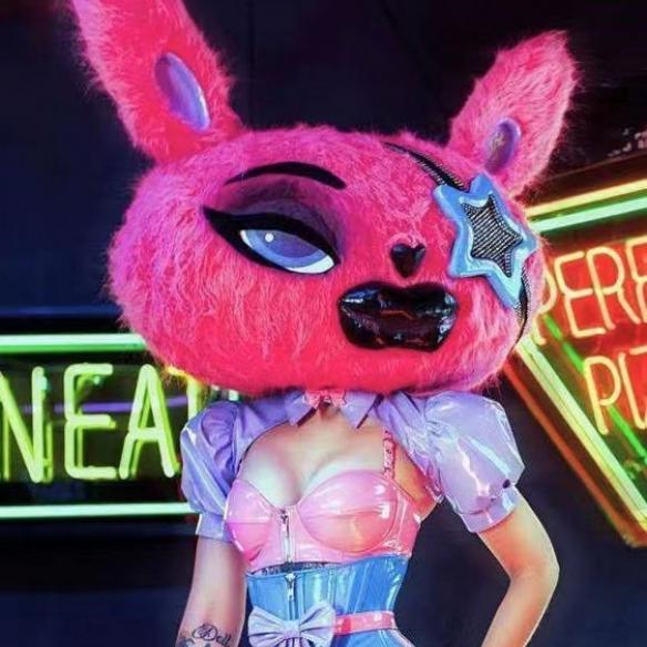 Halloween Hot Pink Animal Headgear