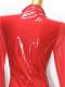 Red feather leotard