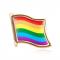 LGBT Rainbow Pride Brooch Pin (Various Designs)