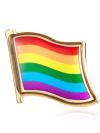 LGBT Rainbow Pride Brooch Pin (Various Designs)