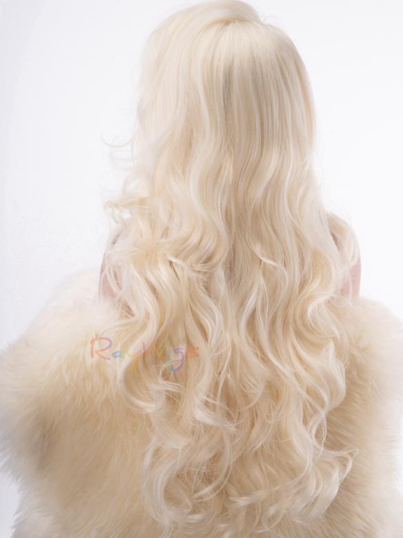 Human Hair Full Lace Wig Curly Ash Brown