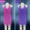 Various Colors Tassel Slip Dress