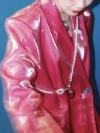 Pink Shiny Vintage Drag Coat