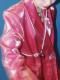 Pink Shiny Vintage Drag Coat