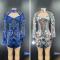 Various Colors Mirror- like Sequin Dress