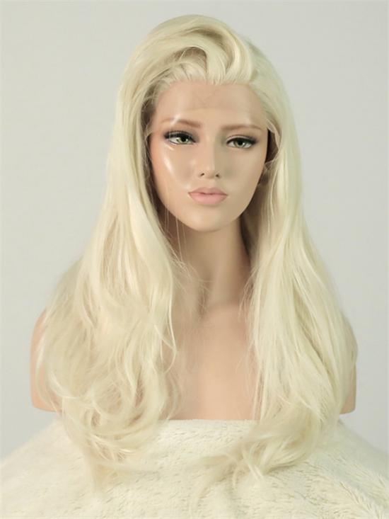 Ava Honey Blonde Synthetic Lace Front Wigs Raywigs