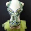 Multi- color Rhinestone Tail Outfit