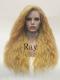 Human Hair Full Lace Wig Curly Ash Brown