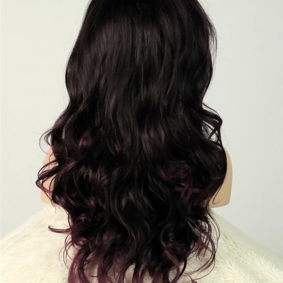 Olivia- Purple Ombre Deep Wavy
