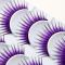 5 PAIRS PURPLE DRAG EYELASHES