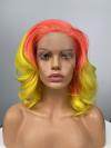 Yellow & Orange Mixed Color Wig