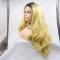 Human Hair Full Lace Wig Curly Ash Brown