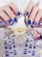 24 Sets Elaborate False Nail Art Tips 