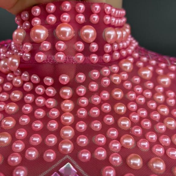 Pink Pearl Drag Dress