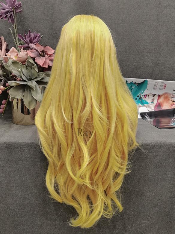 Human Hair Full Lace Wig Curly Ash Brown