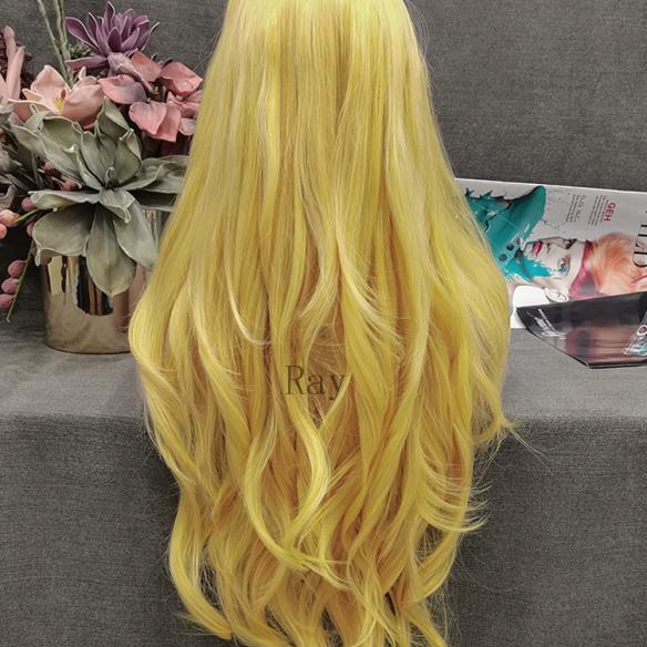 Human Hair Full Lace Wig Curly Ash Brown