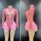 Various Colors Grid Pattern Tulle Leotard