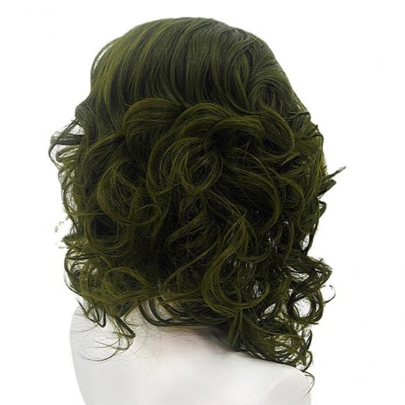 Olive Green Wave Wig