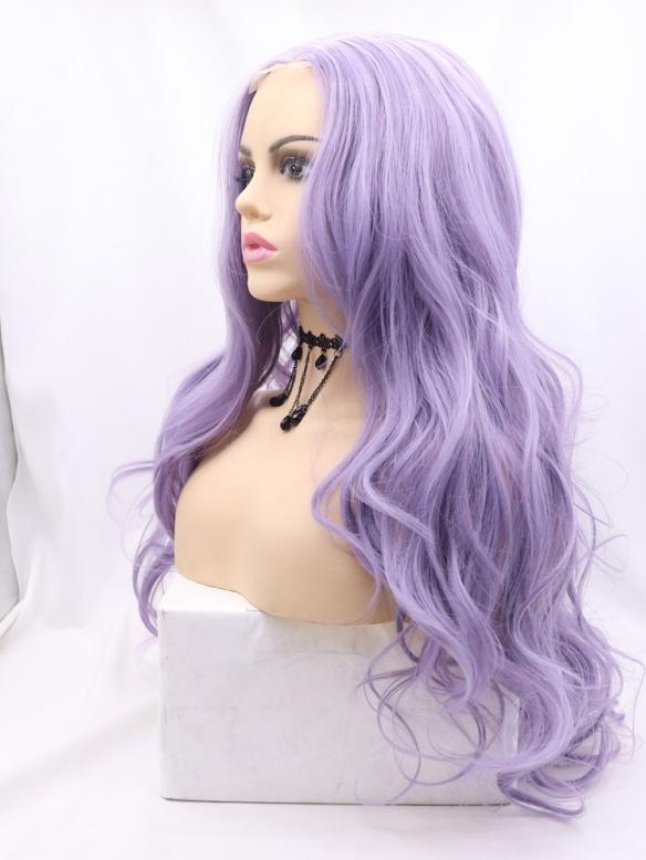 Human Hair Full Lace Wig Curly Ash Brown