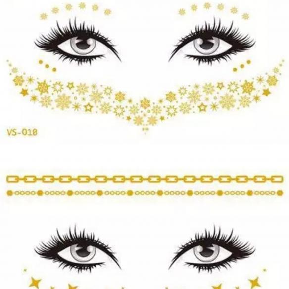 Fortune Bag- Gold Face Tatto