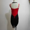 Black and Red Tassel Outfit