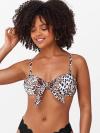 Lara Leopard Bikini Top