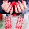 24 Sets Elaborate False Nail Art Tips 