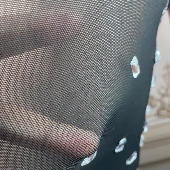 Black Rhinestone Suits