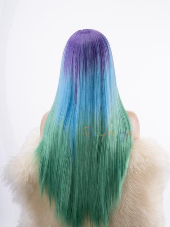 Human Hair Full Lace Wig Curly Ash Brown