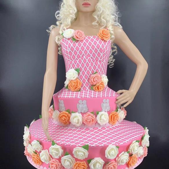 4 Colors Cake Dress