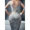 Silver Flower Dress