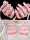 24 Sets Elaborate False Nail Art Tips 