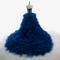 Blue Drag Wedding DresS