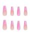 24 PCS Pink Nail