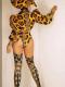 Full Set Leopard Print Suit (inlcude hat & foot cover)