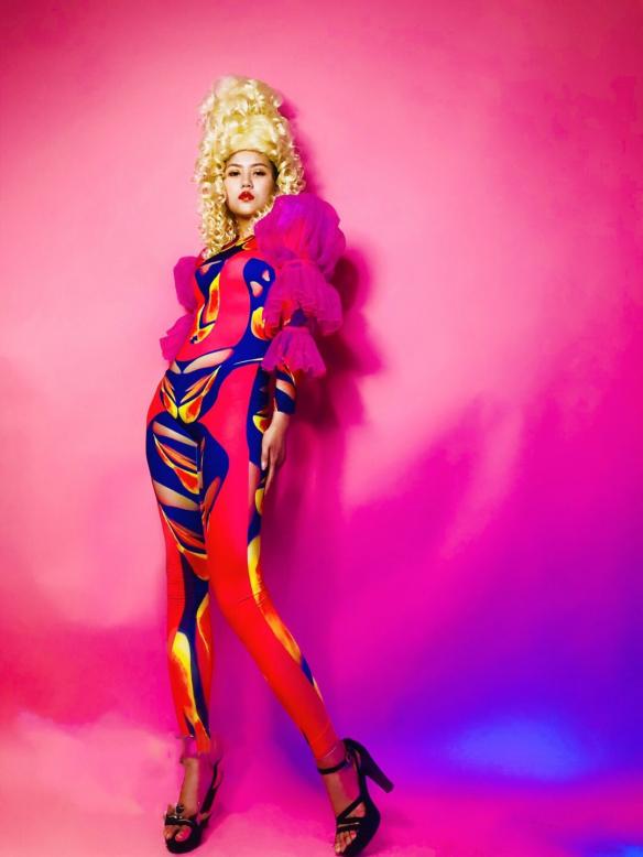 Pink Puff Sleeves bodysuit