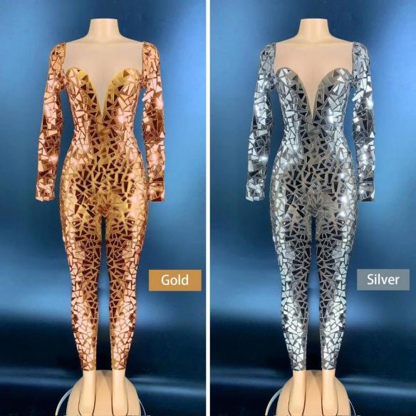 Mirror- like Bodysuit