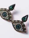 Bling eye special shape earring
