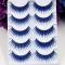 Blue/ Purple and Black False Lashes