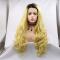 Human Hair Full Lace Wig Curly Ash Brown