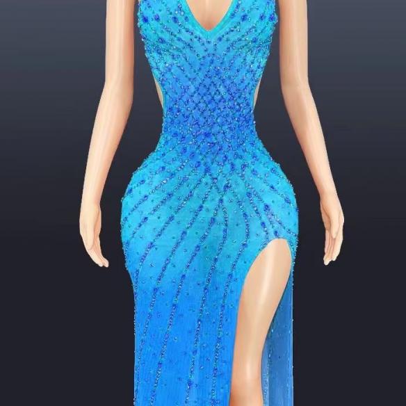 8 Colors Sequin Dress