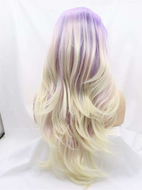 Human Hair Full Lace Wig Curly Ash Brown