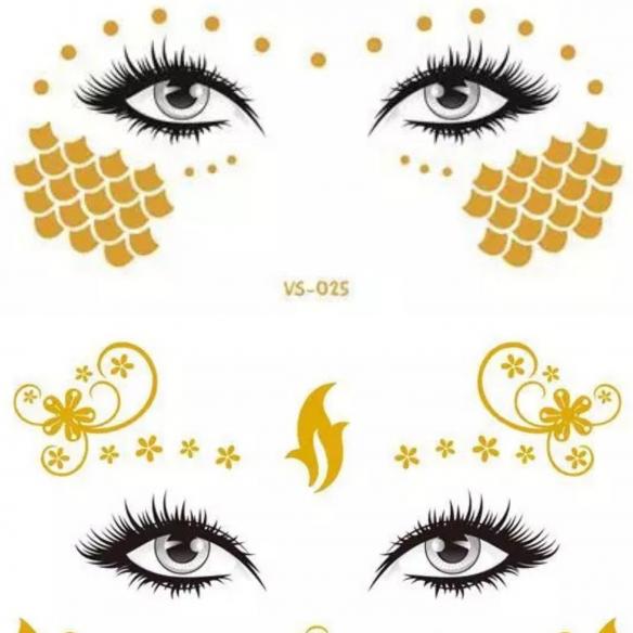 Fortune Bag- Gold Face Tatto