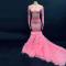 Pink Rhinestone Tail Dress