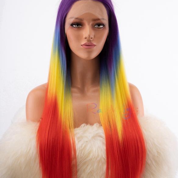 Human Hair Full Lace Wig Curly Ash Brown